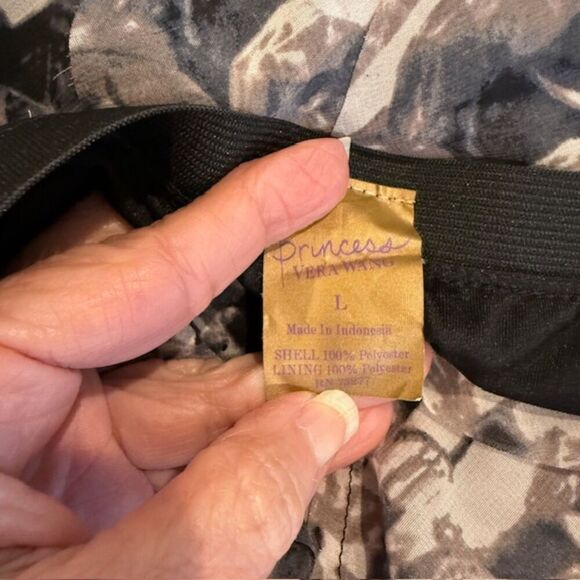 Princess Vera Wang Layered Ruffled Mini Skirt Lined Elastic Waist Size Large - Picture 4 of 10